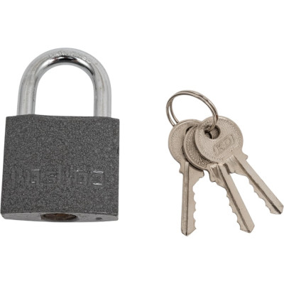 Навесной полимерный замок СК 38 мм, 3 ключа СК P 38