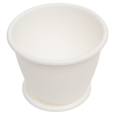 Цветочный горшок ЗПИ Альтернатива Розалия 3.2 л, белый М1523