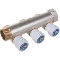 Распределительный коллектор STOUT 3/4, 3 отвода 3/4ЕК SMB 6851 343403 RG008S37ROJ098