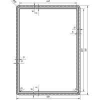 Зеркало Dreja eco Tiny 50 99.9021