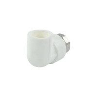 Угольник СТМ PP-R комбинированный, с накидной гайкой, внутренняя резьба DN 20х1/2 ПЛАСТ CPAL2012