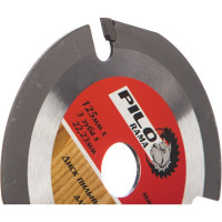 Диск пильный по дереву (125х22.23 мм; 3TPI) для УШМ Pilorama 501203