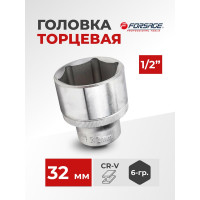 Головка шестигранная (32 мм; 1/2") Forsage F-54532(9077)