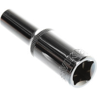 Головка торцевая глубокая 6-гранная (8 мм; 1/2DR) ROSSVIK SD061208