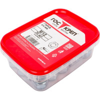 Гайка Госкреп DIN985, М12, 30 шт., пластиковый контейнер, 280 мл 6-0036930