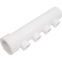 Коллектор Blue Ocean полипропиленовый 4 отвода - 50х25х4 PPRF/FCETA(W) -50х25х4