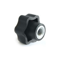 Звездообразная ручка со сквозной резьбой EMES  PTB6D6308