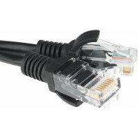 Патч-корд Гарнизон CCA light UTP кат.5e, 1.5м, литой, многожильный (черный), PC-UTP-5e-1.5-BK