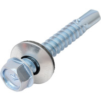 Кровельный саморез Госкреп ZP 5,5x38 (50 шт.), пл.конт 280 мл 2-0010860