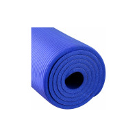 Коврик для йоги и фитнеса Starfit FM-301 NBR, 1.2 см, 183x61 см, темно-синий УТ-00018920