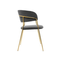 Стул Woodville Kamelia grey/gold 11777