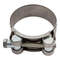 Ленточный винтовой хомут CNIC 48-51/22 мм, М6x60 мм, W2 нержавеющая сталь 26В4851 52609