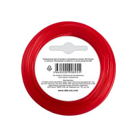 Корд триммерный на подвесе Speed line 2 мм, 12 м, красный, звезда DDE 908-955