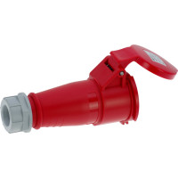 Кабельная розетка INPIN 16A/400V/3P+E/IP44 CA514