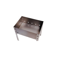 Мангал ООО Агростройлидер ASL 350x250x140x0.5 мм, без шампуров, в коробке САД-16.01