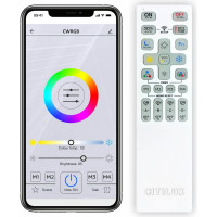 Умная люстра Citilux Марсель Смарт RGB Белая CL232A150E