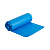 Мешки для мусора ПНД (120 л, 18 мкм, 20 шт, синие, 70x110 см) ООО Комус 746465