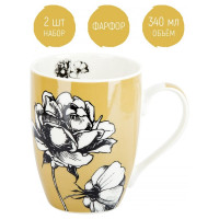 Набор кружек Nouvelle Floristry 2 шт., 340 мл 1620097-2-Н2