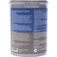 Краска для мебели и декора Lune Coloree полуматовая метеорит 1 кг 28926
