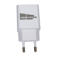 Сетевое зарядное устройство More Choice 1USB 3.0A QC3.0 для micro USB быстрая зарядка NC52QCm White