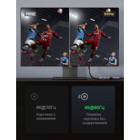 Адаптер Ugreen CM511 USB-C Multifunction Adapter with PD Charging. Цвет: серый космос 60384