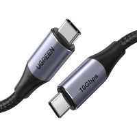 Кабель для зарядки и передачи данных Ugreen USB C 3.1 Gen 2 5A, 1 м 80150