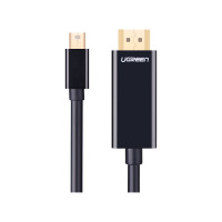 Кабель Mini DP-HDMI Ugreen 4K, 1.5 м, черный 20848