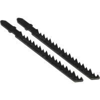 Пилки для электролобзика Master T144D, грубый рез по дереву и ДВП, HCS, 2 шт EKF pl-t144d-2