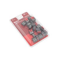 Клемма EKF СМК 221-412 с рычагом, 2 отверстия 0.2-4.0 мм2, блистер (20 штук) PROxima plc-smk-221-412b-20