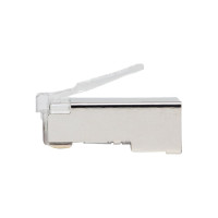Коннектор RJ-45 EKF TERACOM PRO экранированный, 8P8C, 30мкд, Cat.6, упаковка 20 штук TRP-PLUG-6FTP-20