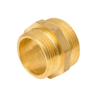Переходной ниппель LD PRIDE 1 1/2'' - 1 1/4'' нар/нар, латунь 552841