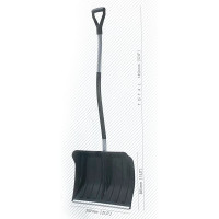 Лопата Rusconnect Ilt3tbe alpinus alutube ergco 550×385×1450 мм 612211