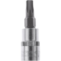 Головка со вставкой TORX с отверстием (TH27; 1/4DR) AV Steel AV-507627