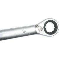 Комбинированный трещоточный ключ с реверсом AV Steel 19мм шт AV-315119