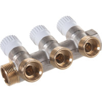 Распределительный коллектор STOUT 3/4, 3 отвода 3/4ЕК SMB 6851 343403 RG008S37ROJ098