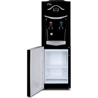 Напольный кулер ECOTRONIC K21-LF Black-silver c холодильником 11557