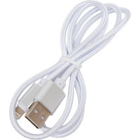 Кабель USB/Lightning Energy ET-01 цвет - серебро 006371