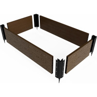 Шарнир для низкой клумбы 25х150 мм Holzhof 	PLSH25150BL