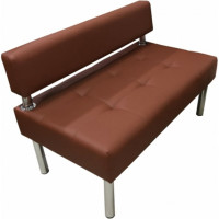 Секция дивана Мягкий офис Сатурн двухместная паприка СТР601ПП