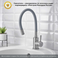 Смеситель для кухни РМС SUS124GY-016F
