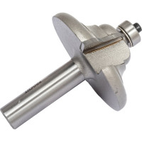 Фреза фигурная молдинговая c нижним подшипником R=4 мм, D=57.15x22.2x74 мм, S=12 мм PROCUT 357231P