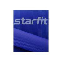 Коврик для йоги и фитнеса Starfit FM-301 NBR, 1.2 см, 183x61 см, темно-синий УТ-00018920