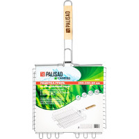 Решетка-гриль PALISAD Camping 340x340x60 мм, объемная, нержавеющая сталь 69647