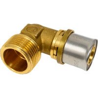 Угольник Giacomini 90, Н, 1, 26x3, латунь RM127Y058