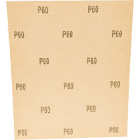 Шлифлист 230x280 мм, Р60, 5 шт Gepard GP5011-60