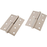 Съемная петля FUARO SN правая (413-4 100x75x2,5) матовый никель (2 шт) IN4430SR 18219