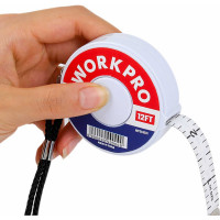Рулетка WORKPRO мягкая, 3 м WP261001