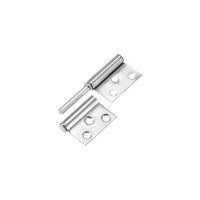 Карточная петля Brante правая 3030-60x40 мм, нержавеющая сталь, 2 шт. 456257