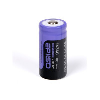Аккумулятор li-ion Epilso 16340 800mah без защиты EPB-16340-0.8-NP