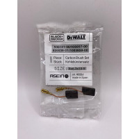 Комплект графитовых щеток 2 шт Black Decker/DeWalt oem 930151-00/930897-00/939539-01/939539-01/930151-00/1003859-00 Asein 0222J